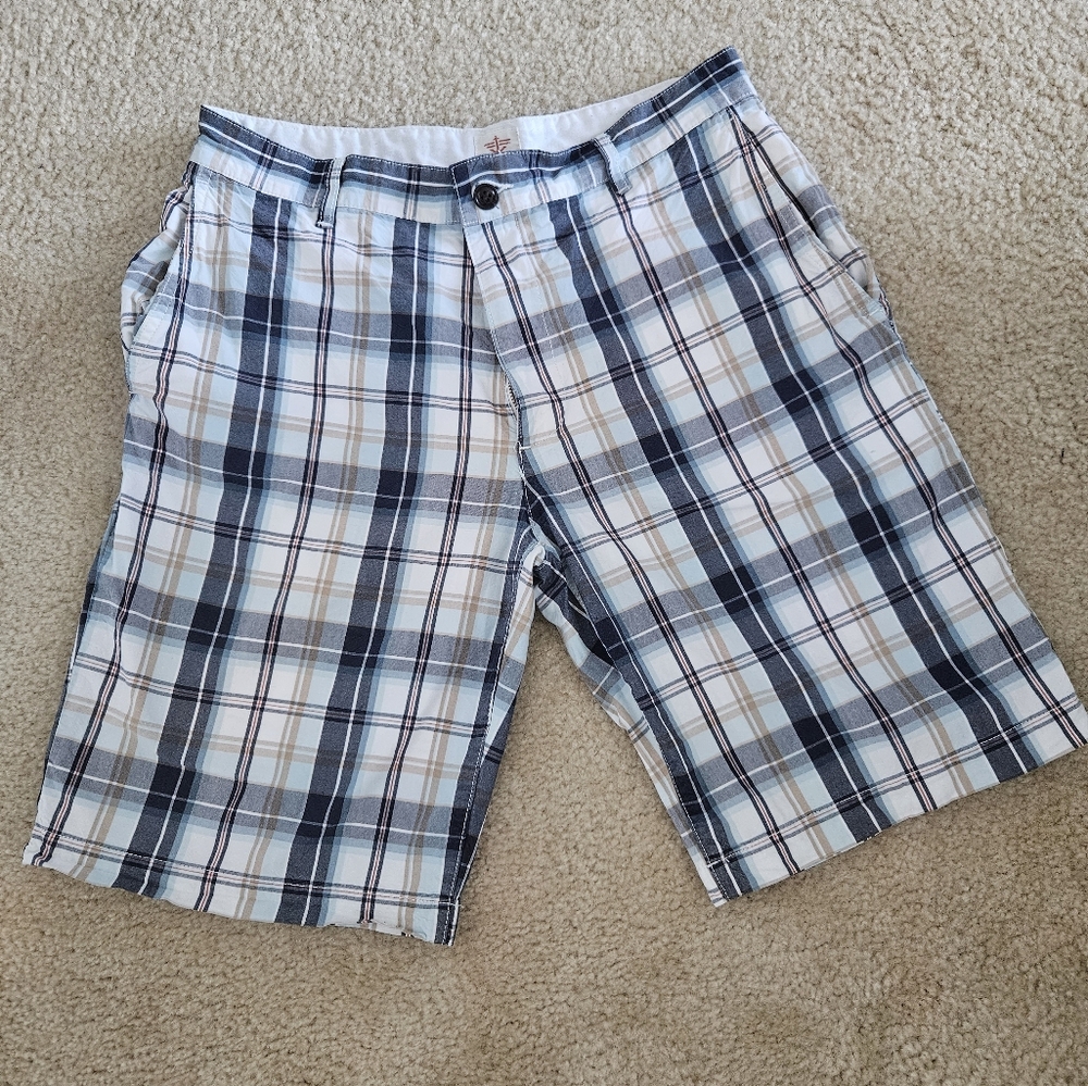 Mens Plaid Shorts